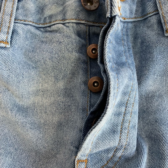 COPY - TOPMAN Crop Skinny Jeans Sz 30 - Picture 3 of 5